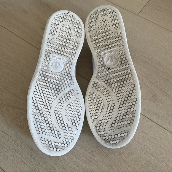 Ultimate Classic Original Cloud White/Green Stan Smith Adidas Shoes Sneakers 8.5 - Picture 6 of 9